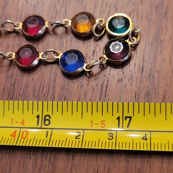 Crystals by Bellagio USA Multicolor Gemstone Necklace 34" - Picture 15 of 16